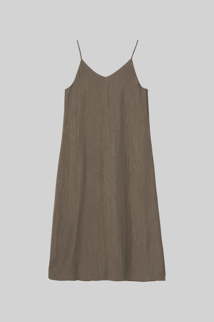 [MOKDAN] 링클 슬립 드레스